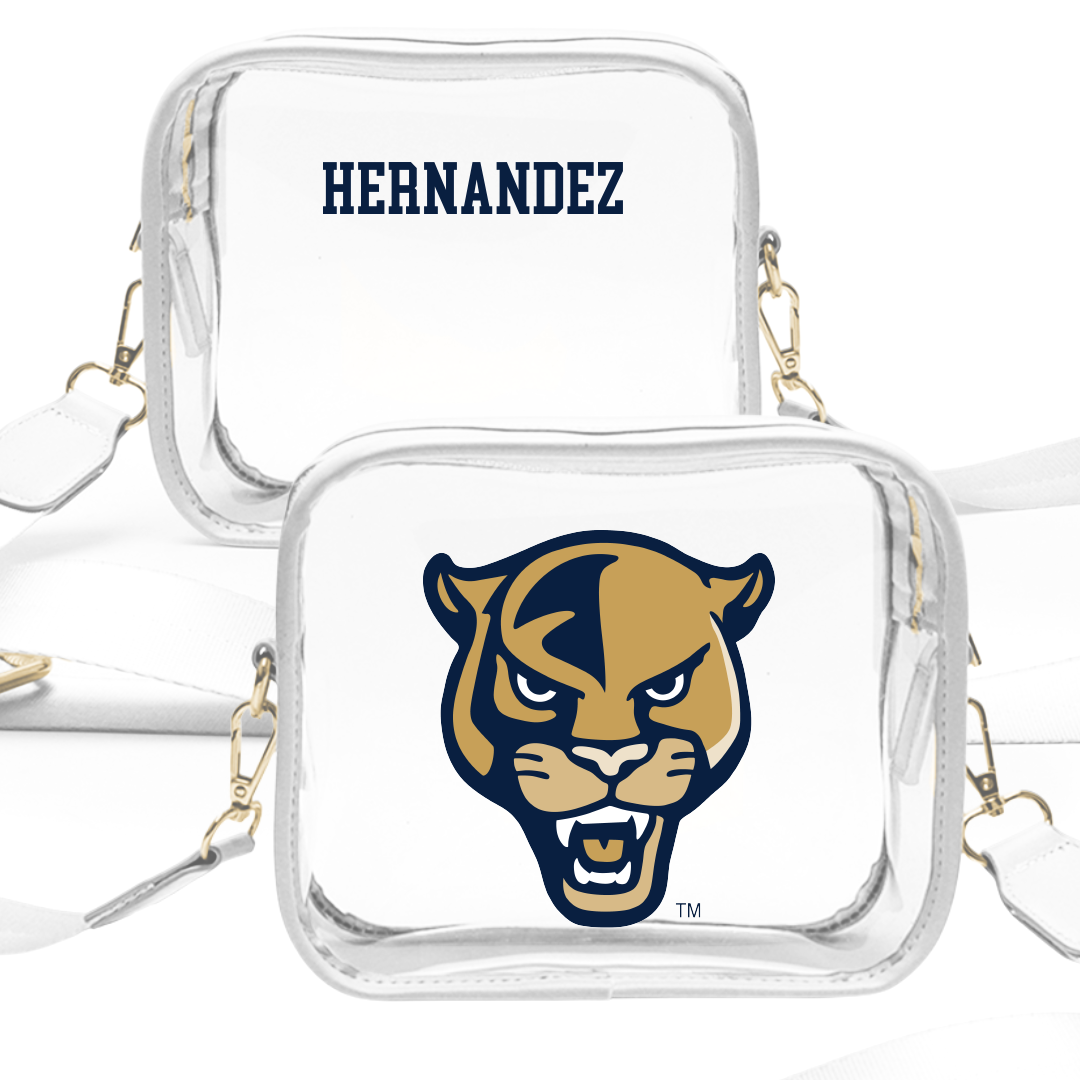 Florida International University TF and XC White Clear Stadium Bag - Barbara Hernandez