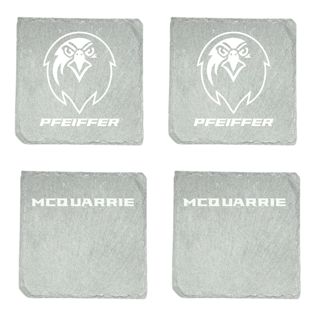Pfeiffer University Golf (M) Stone Coaster (4 Pack)  - Ryan McQuarrie