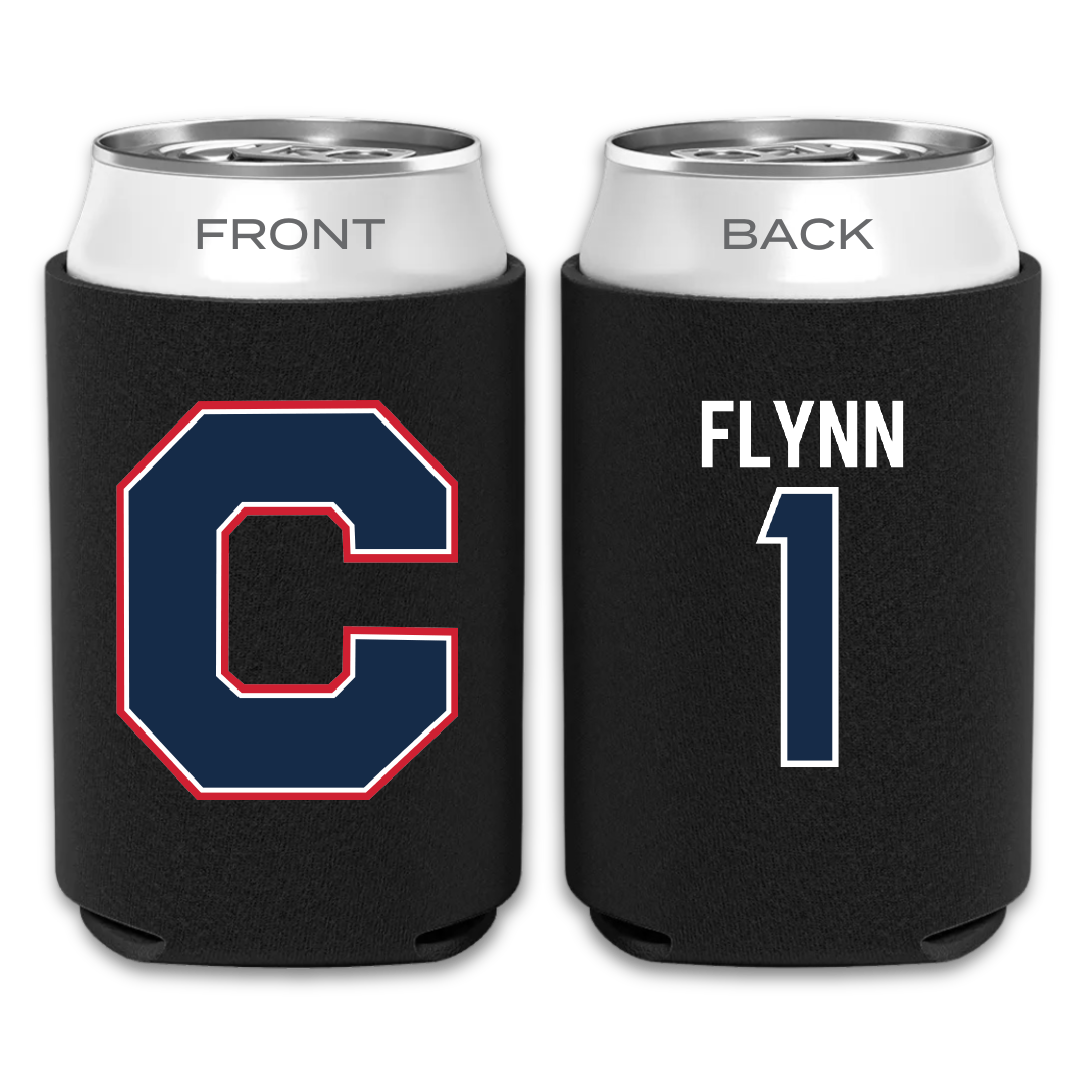 Catawba College Softball Black Can Cooler - #1 Grace Flynn