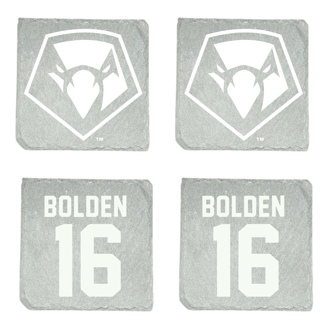 Point University Football Stone Coaster (4 Pack)  - #16 Whook Bolden
