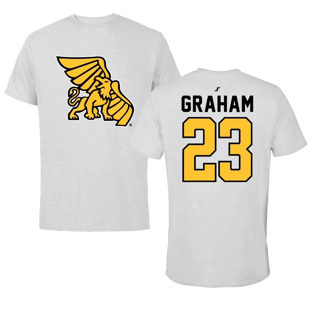 Missouri Western State University Volleyball Light Gray Tee - #23 Lia Graham