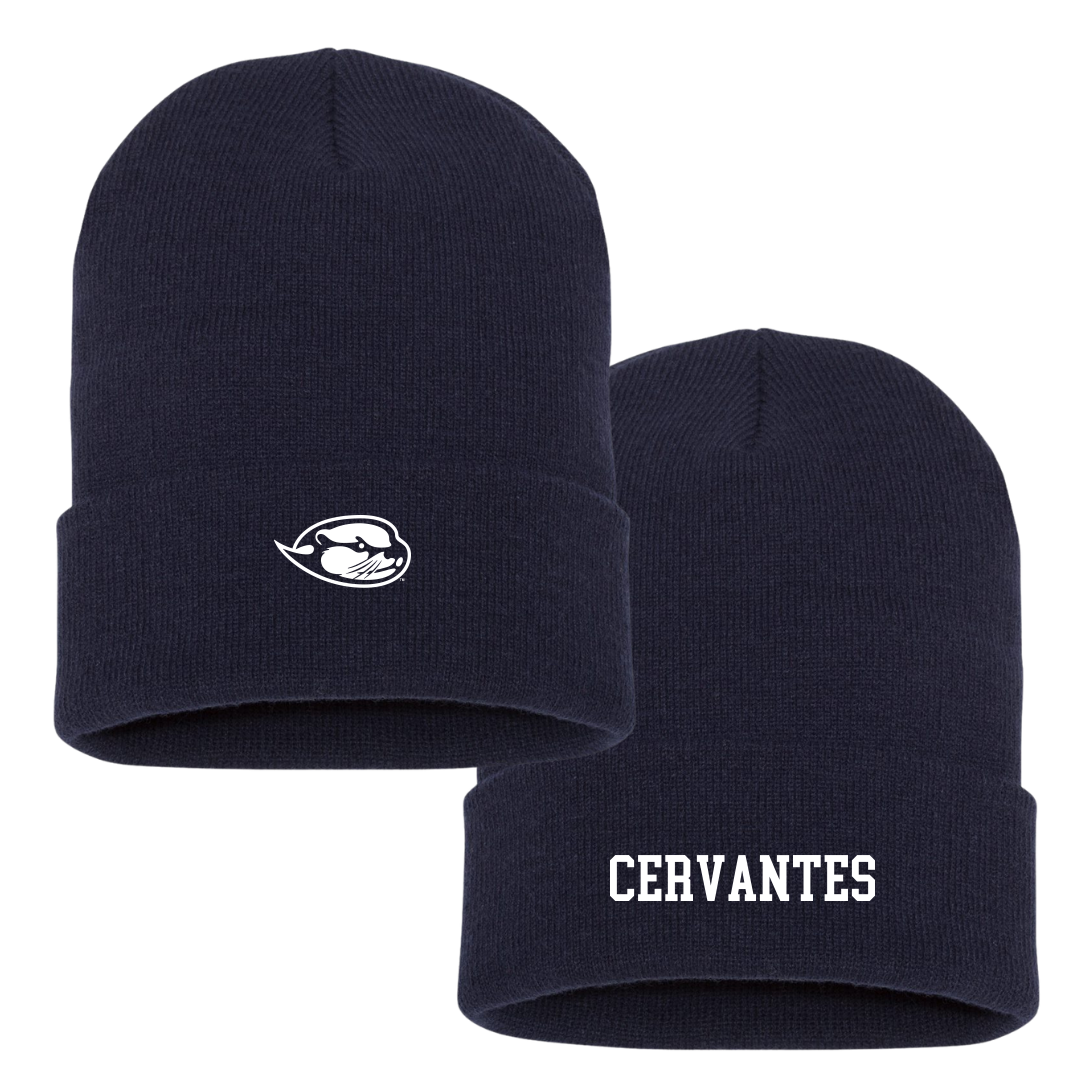Cal State Monterey Bay Softball Navy Beanie - #17 Sofia Cervantes