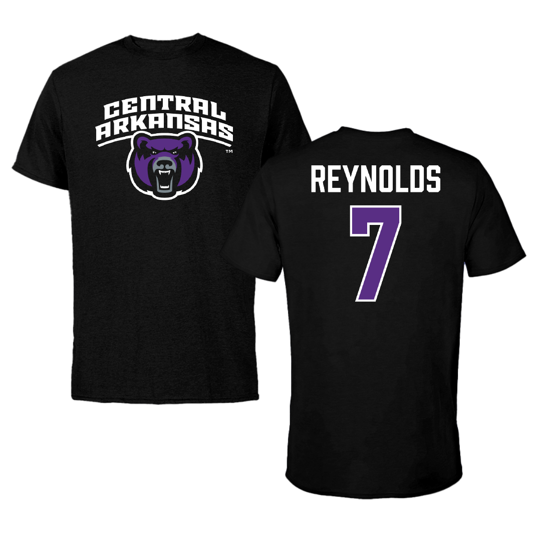 University of Central Arkansas Baseball Black Tee - #7 Sam Reynolds