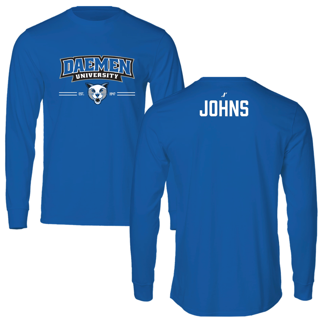 Daemen University Cheer Blue General Long Sleeve - Peyton Johns