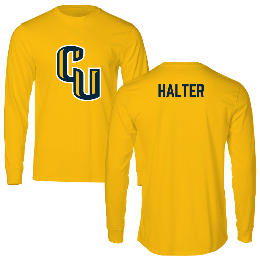 Cedarville University Cheer Gold Performance Long Sleeve - Katelyn Halter