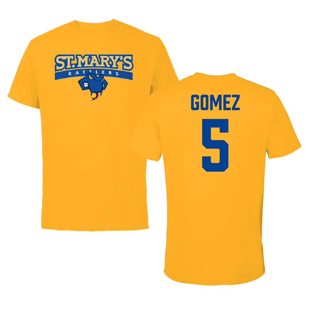 St. Mary's University (Texas) Stunt Gold Performance Tee - #5 Talisa Gomez