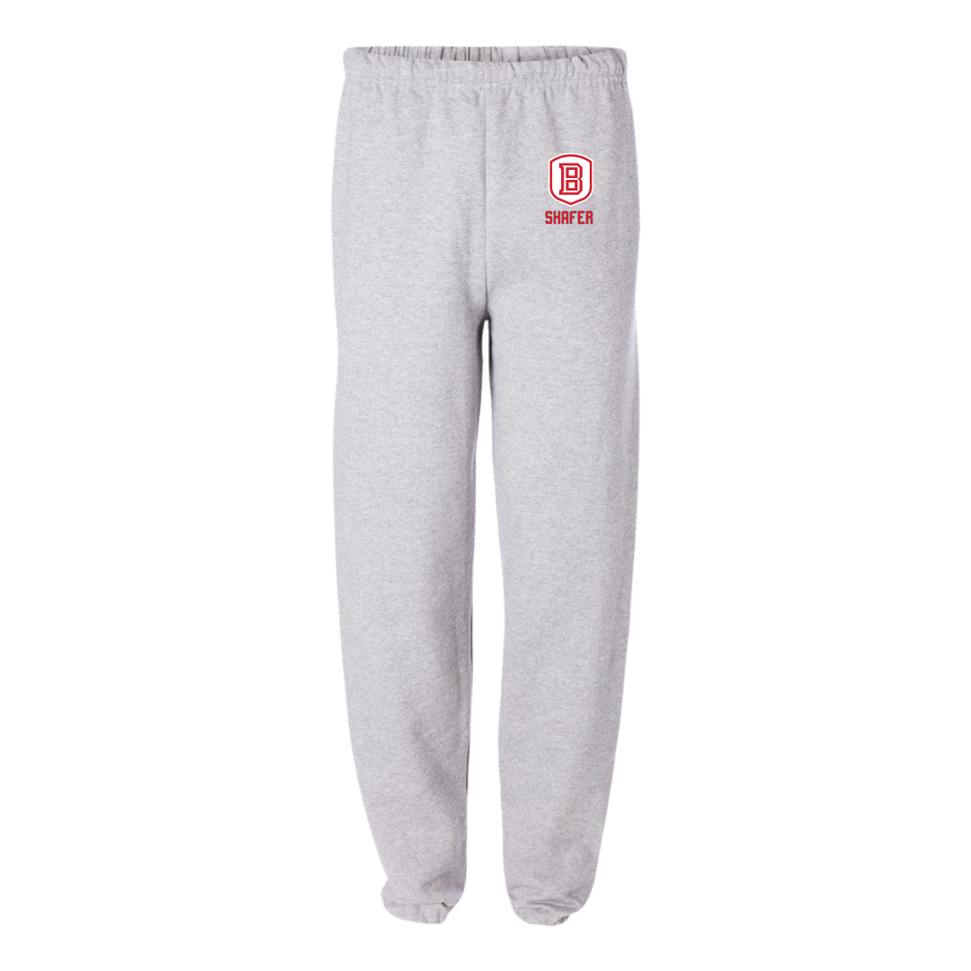 Bradley University Softball Light Gray Sweatpants - #21 Ella Shafer