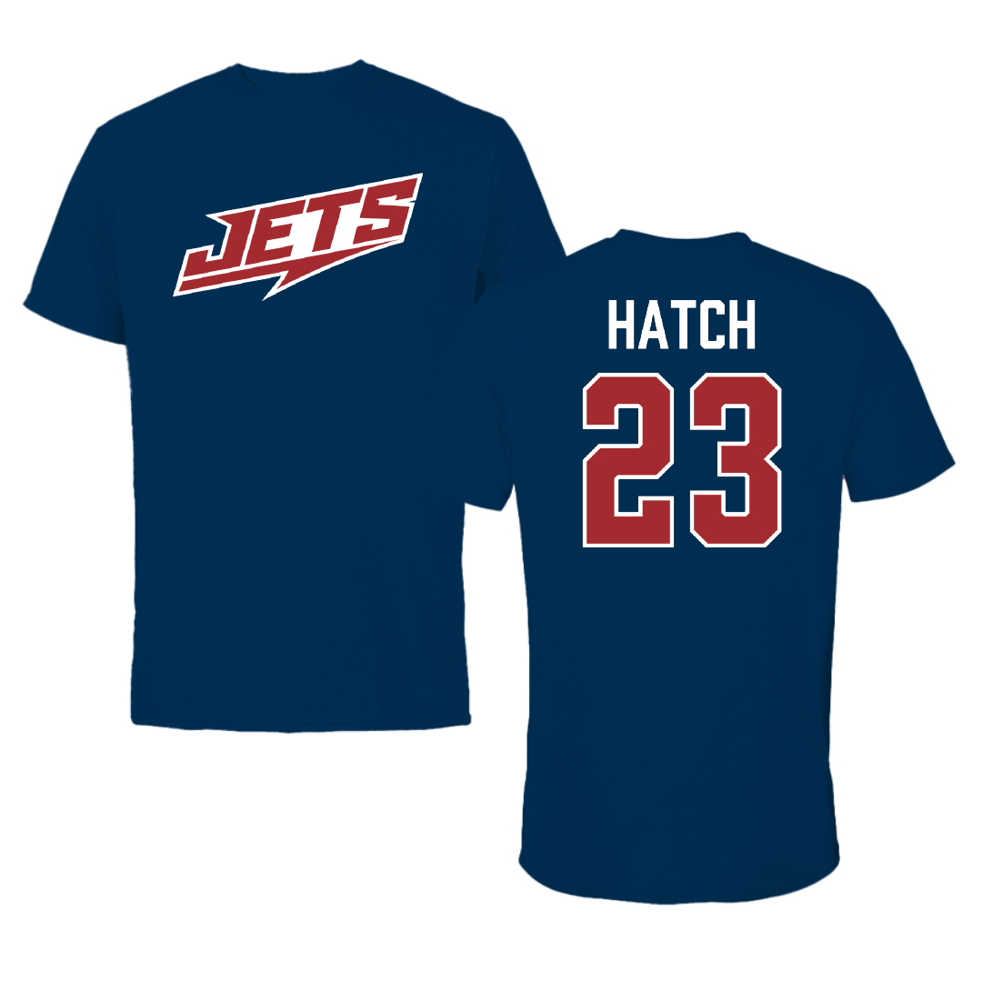 Newman University Bowling Navy Performance Tee - #23 Kevin Hatch