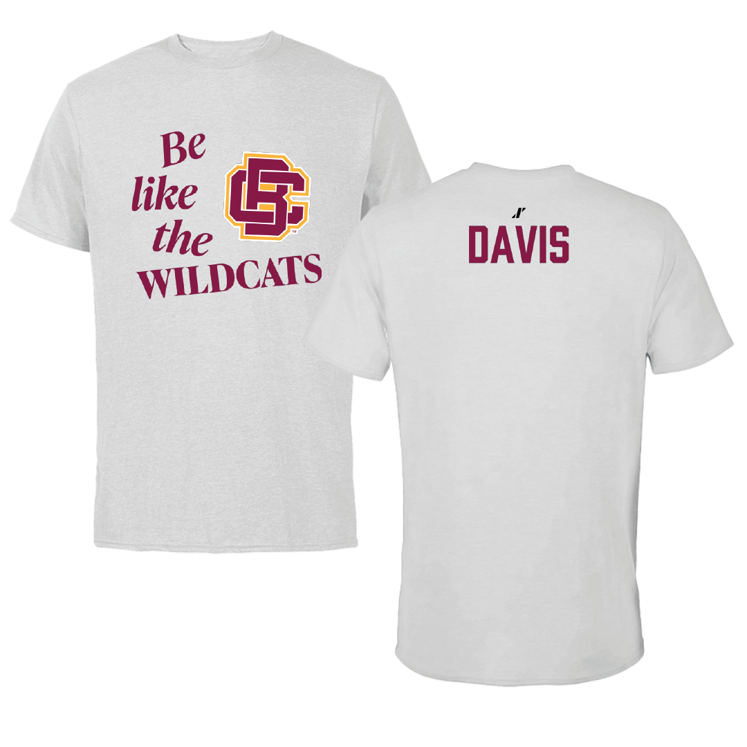 Bethune-Cookman University TF and XC Light Gray Be Like Us Tee - Noël Davis