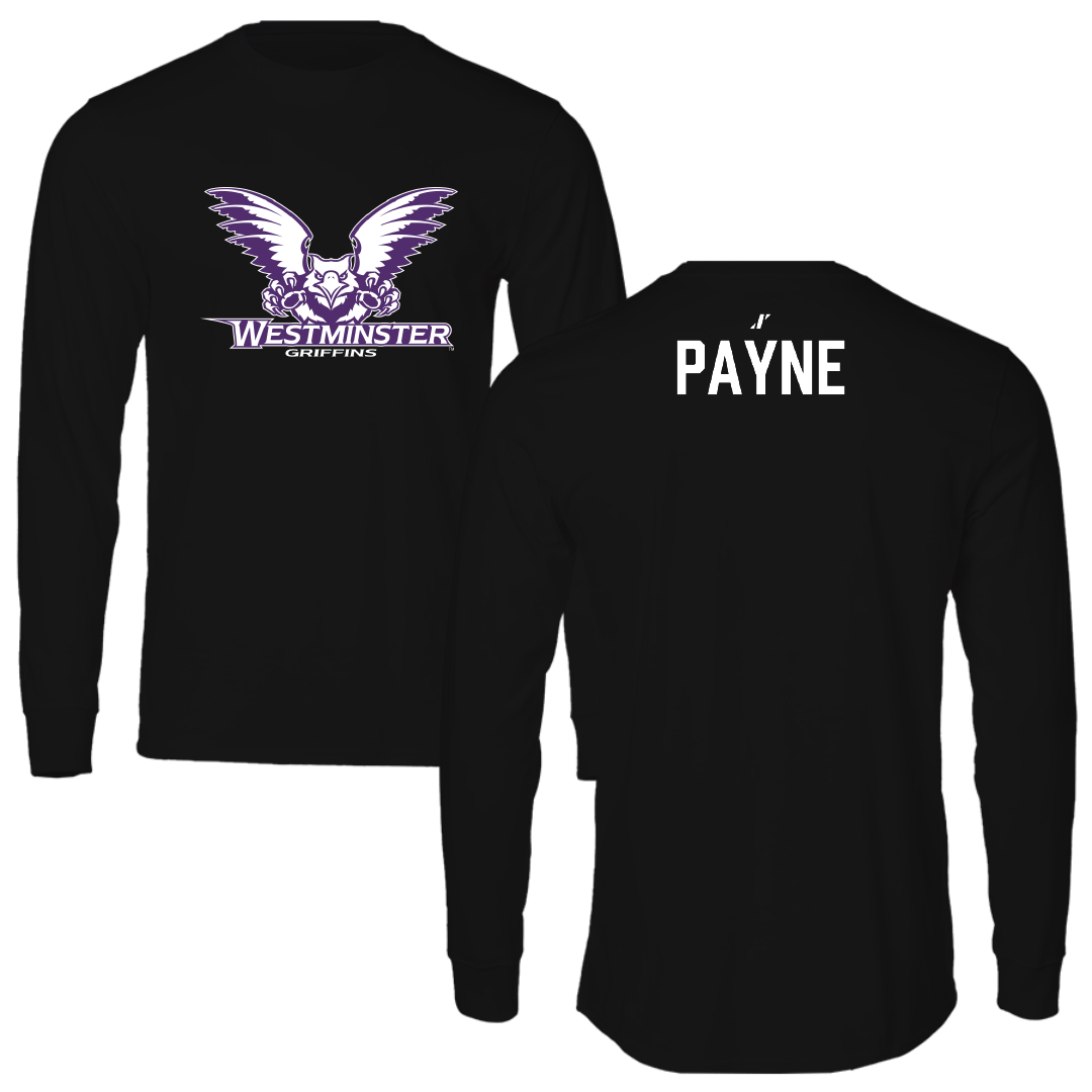 Westminster University (Utah) TF and XC Black Performance Long Sleeve - Elliot Payne