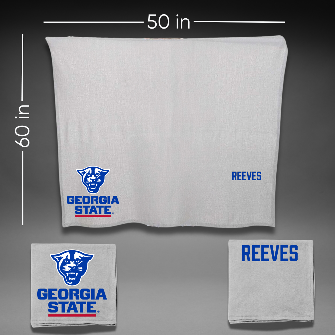 Georgia State University TF and XC Gray Blanket - Laila Reeves