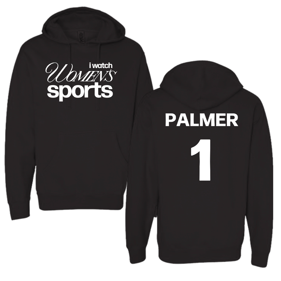 University of Utah Basketball Black WHM Hoodie - #1 Isabel Palmer