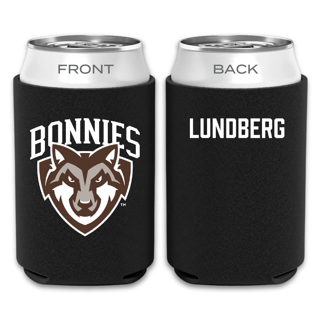 St. Bonaventure University Tennis Black Can Cooler - Cirkeline Lundberg
