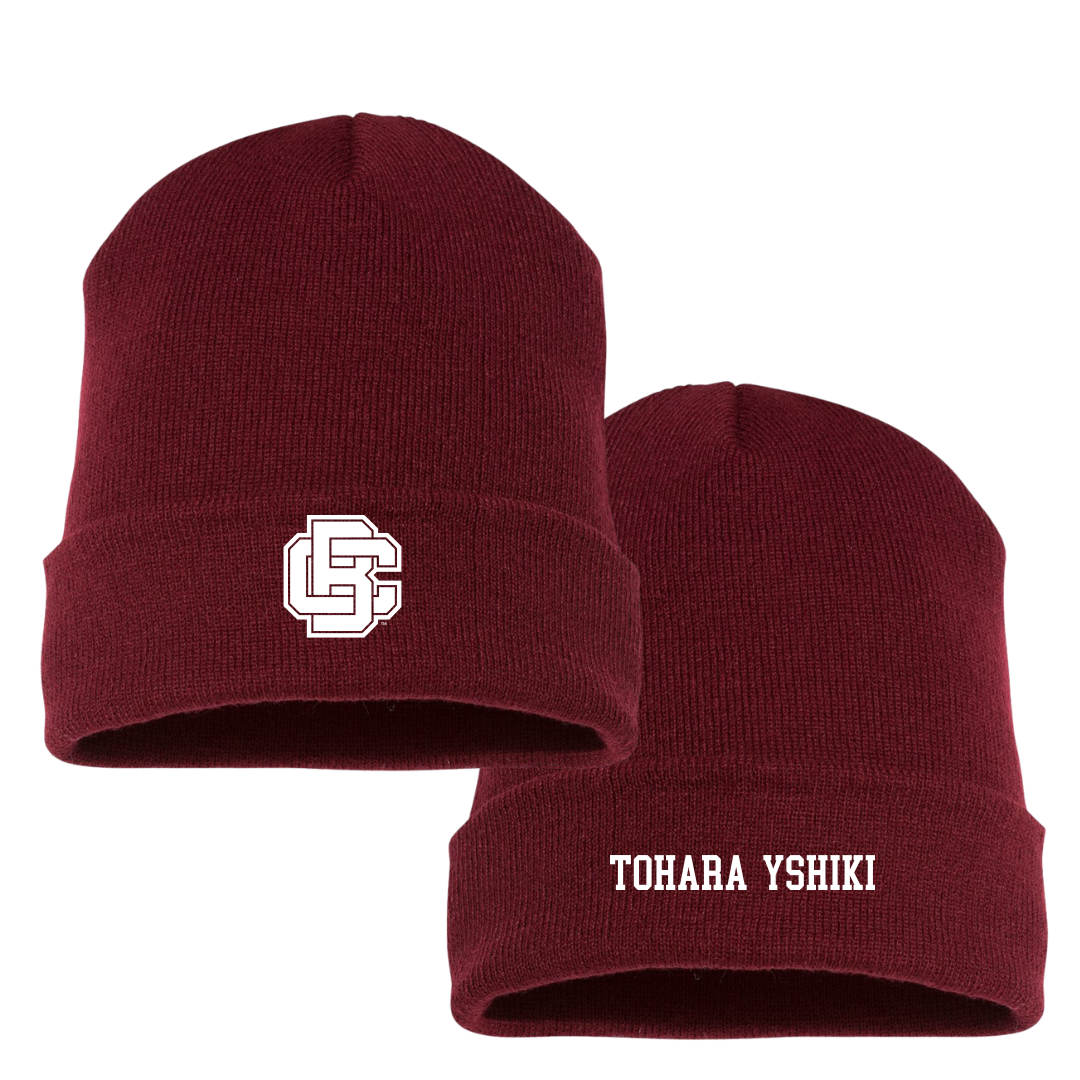 Bethune-Cookman University Softball Maroon Beanie - #6 Aimi Tohara-Yshiki