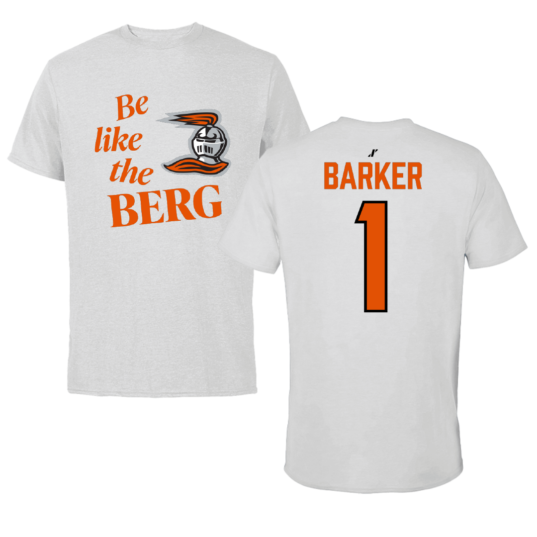 Heidelberg University Lacrosse Light Gray Be Like Us Tee - #1 Charles Barker
