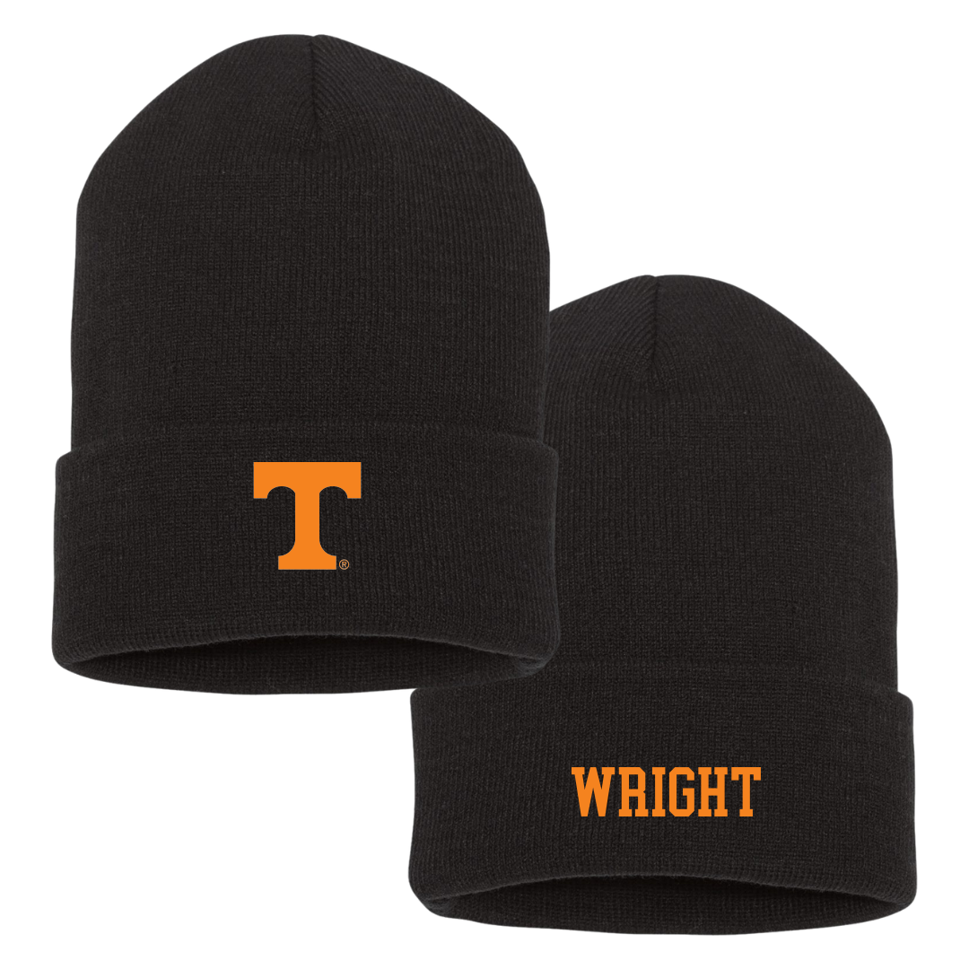 University of Tennessee Baseball Black Beanie - #5 Garrett Wright
