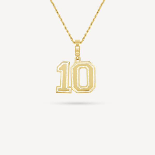 Gold Presidents Pendant and Chain - #10 Drew Nyangweso