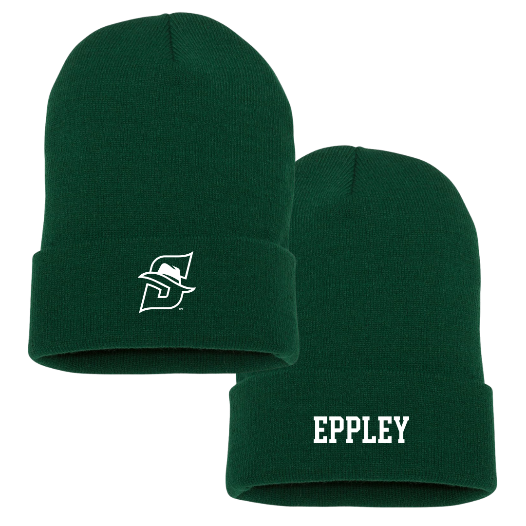 Stetson University Basketball (W) University Green Beanie - #10 Jorah Eppley