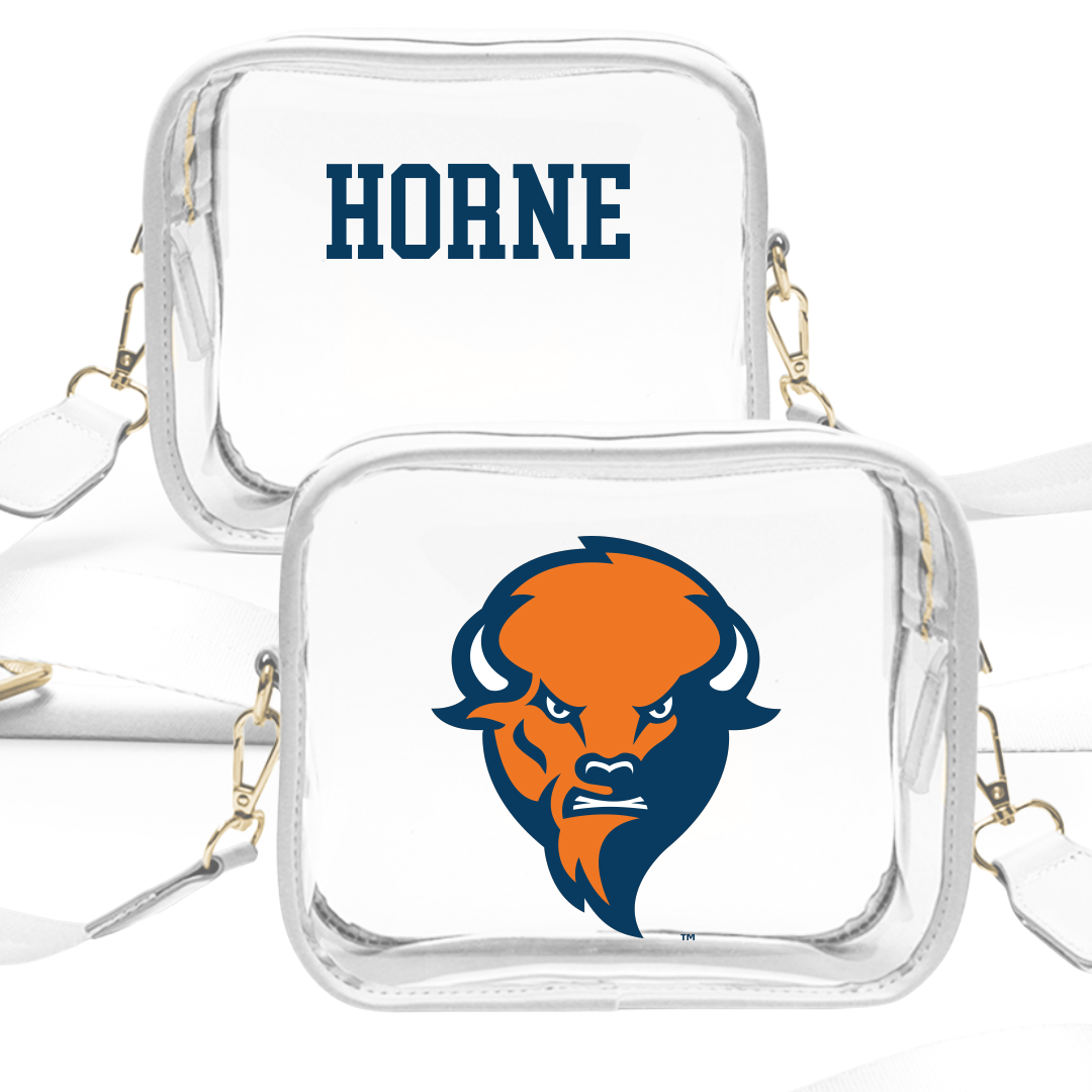 Bucknell University Rowing (W) White Clear Stadium Bag - Eliza Horne