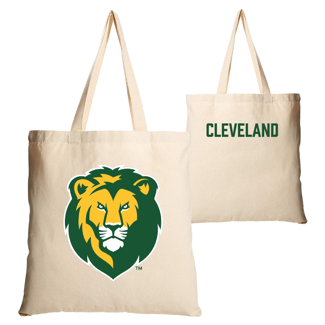 Southeastern Louisiana University TF and XC Tan Canvas Tote Bag - Alexandra Cleveland