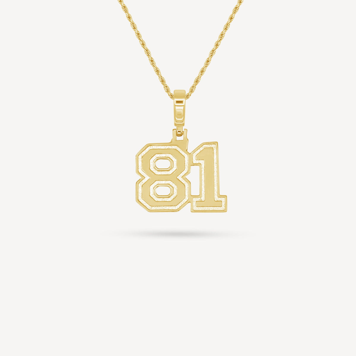 Gold Presidents Pendant and Chain - #81 Mason Kolling