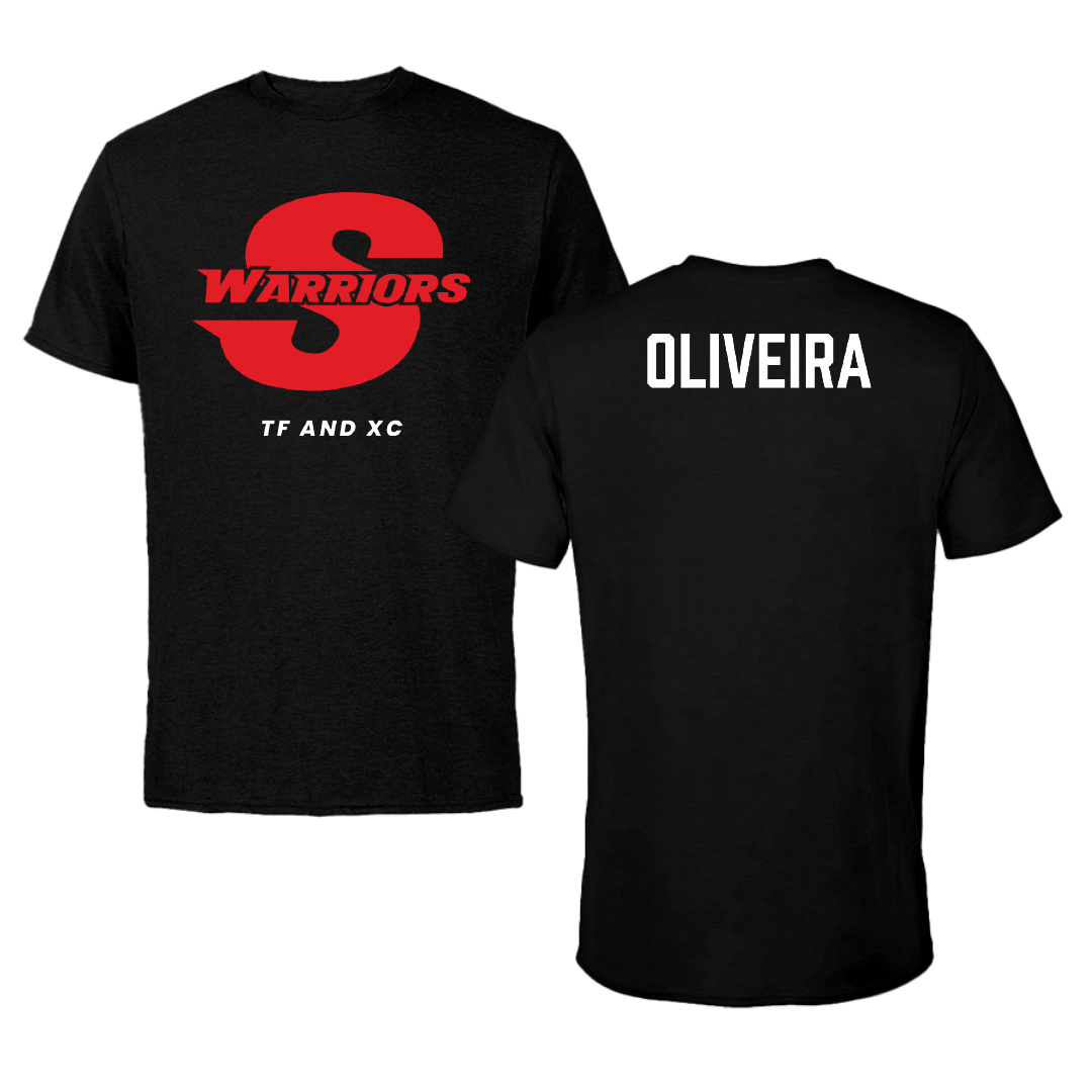 Stanislaus State TF and XC Black Performance Tee - Mason Oliveira