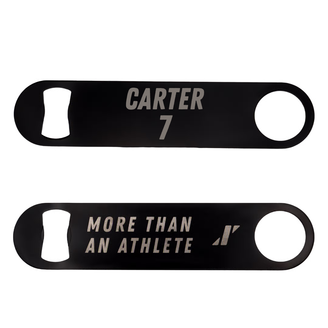 Basketball (M) Black Bottle Opener - #7 Ayden Carter