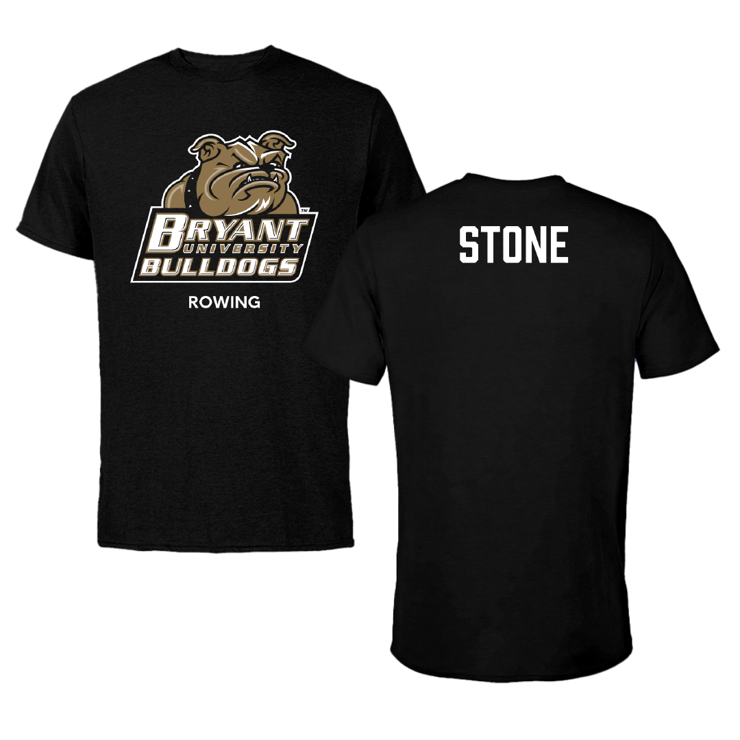 Bryant University Rowing (W) Black Performance Tee - Jayla Stone