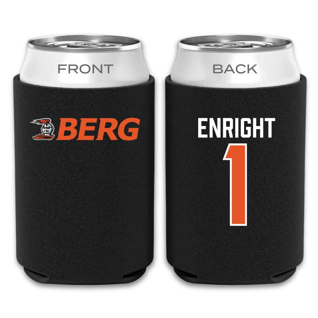 Heidelberg University Soccer Black Can Cooler - #1 Brigid Enright