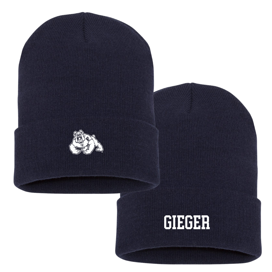 Fresno State University Softball Navy Beanie - #10 McKenna Gieger