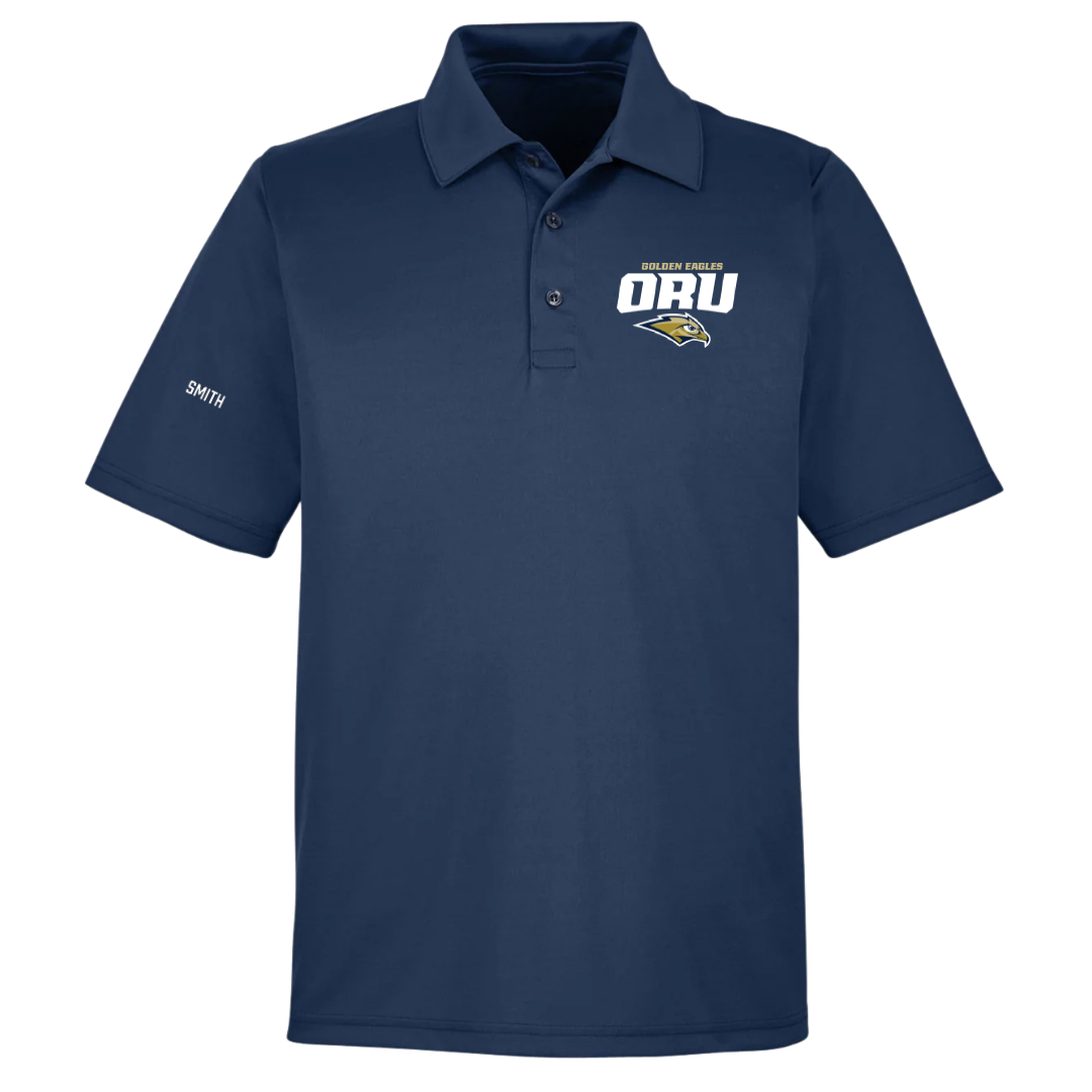 Oral Roberts University TF and XC Navy Polo - Sydney Smith