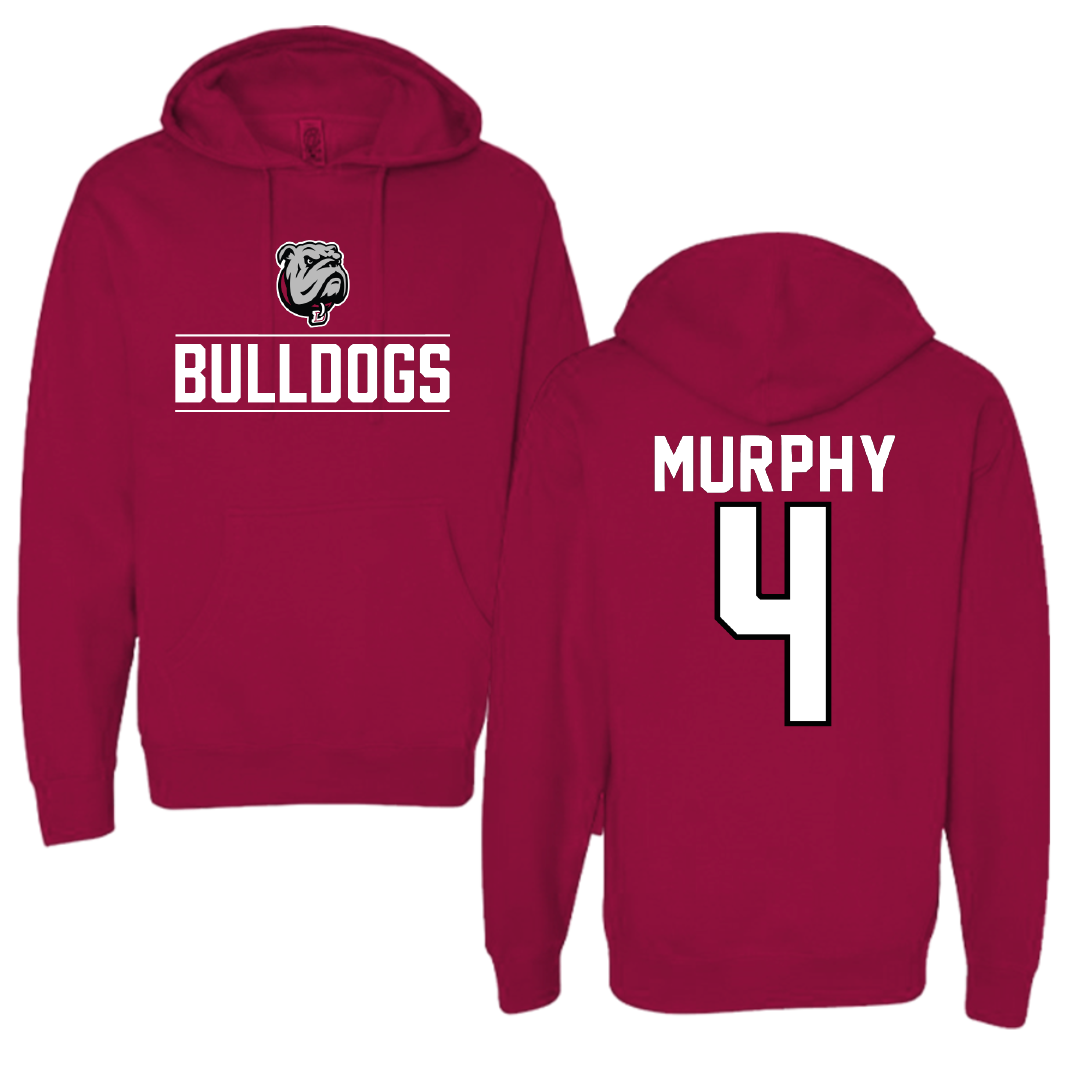 Dean College Soccer Cardinal General Hoodie - #4 Kara Murphy