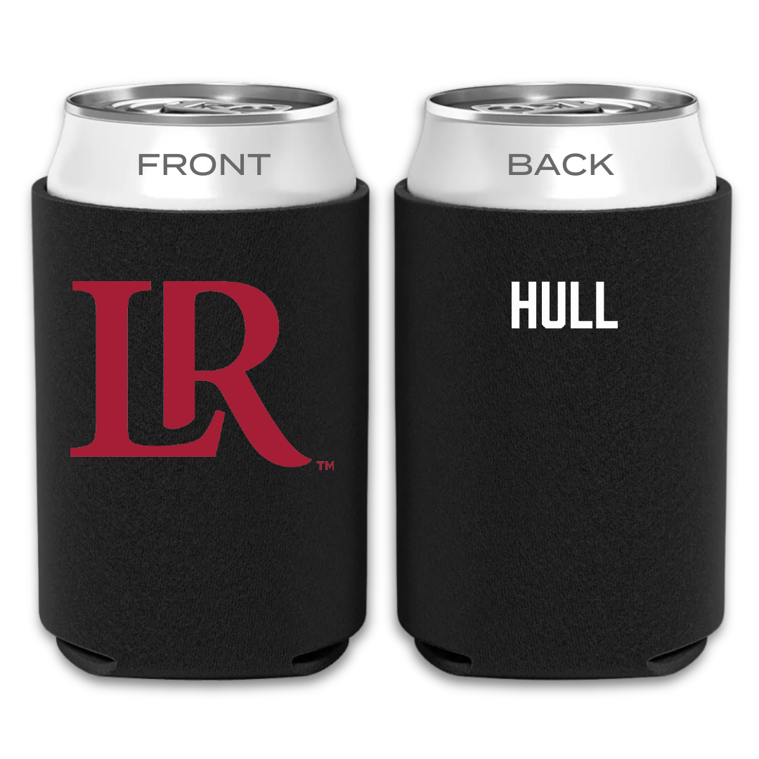 Lenoir-Rhyne University Swimming & Diving Black Can Cooler - Davis Hull