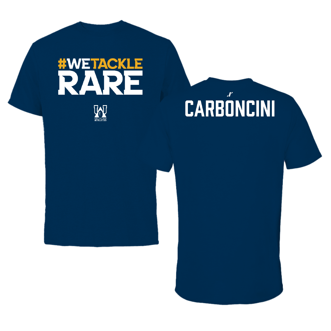 Kent State University TF and XC Navy Uplifting Athletes Performance Tee - Matilde Carboncini