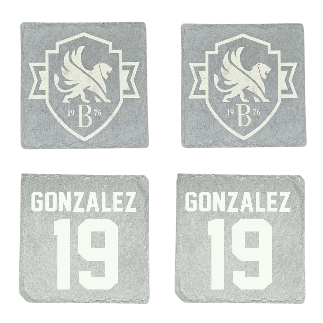 Bethesda University Baseball Stone Coaster (4 Pack)  - #19 Danny Gonzalez