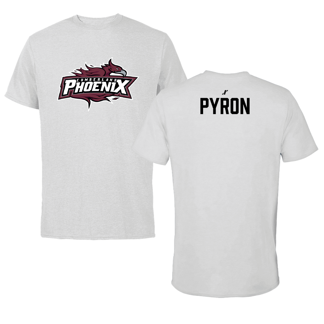 Cumberland University Wrestling (M) Light Gray Performance Tee - Anthony Pyron