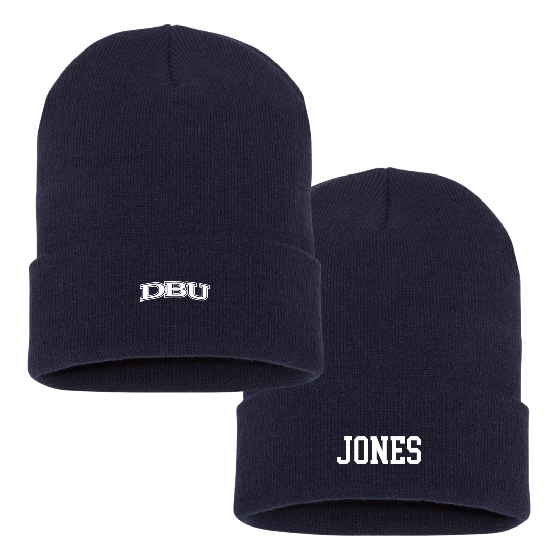 Dallas Baptist University Cheer Navy Beanie - Izabella Jones