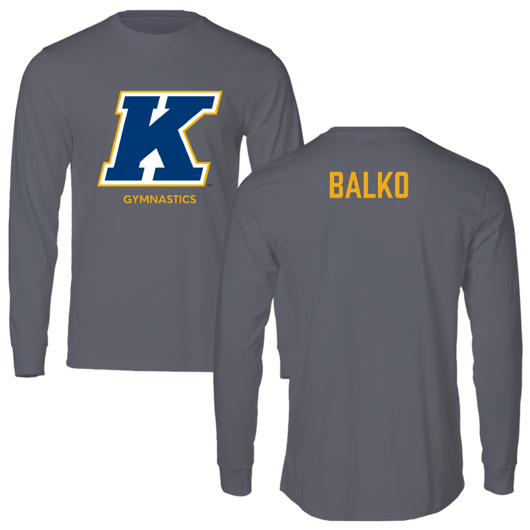 Kent State University Gymnastics (W) Dark Gray Long Sleeve - Sophia Balko