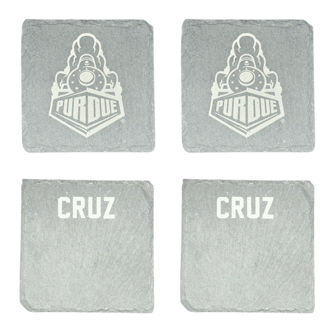 Purdue University Wrestling Stone Coaster (4 Pack)  - Orlando Cruz
