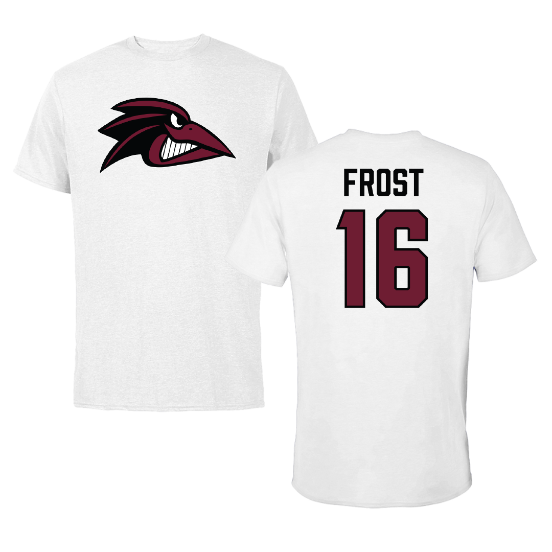 Franklin Pierce University Field Hockey (W) White Tee - #16 Jennifer Frost