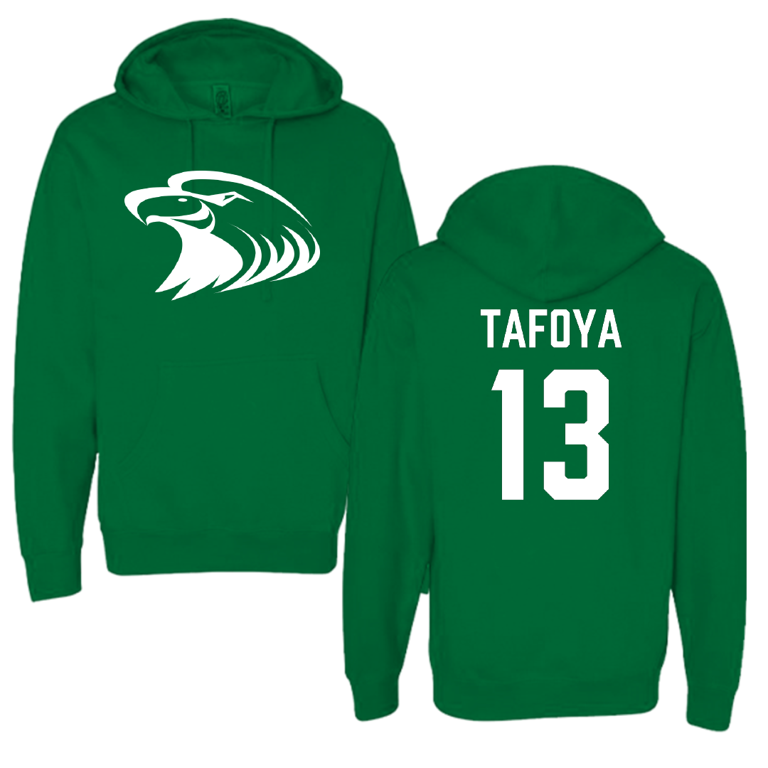 Central Methodist University Baseball Green Hoodie - #13 Matthew Tafoya