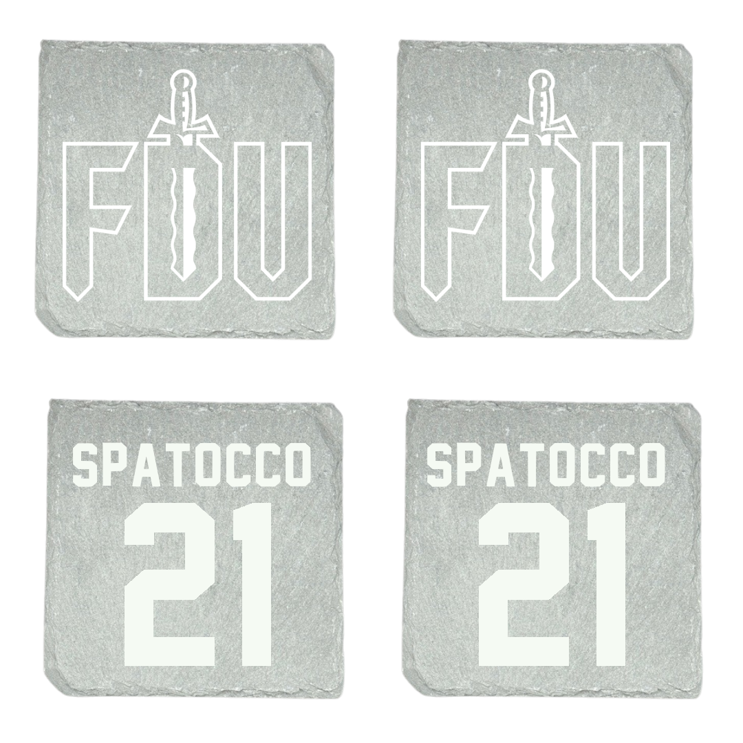 Fairleigh Dickinson University-Metropolitan Campus Softball Stone Coaster (4 Pack)  - #21 Sofia Spatocco