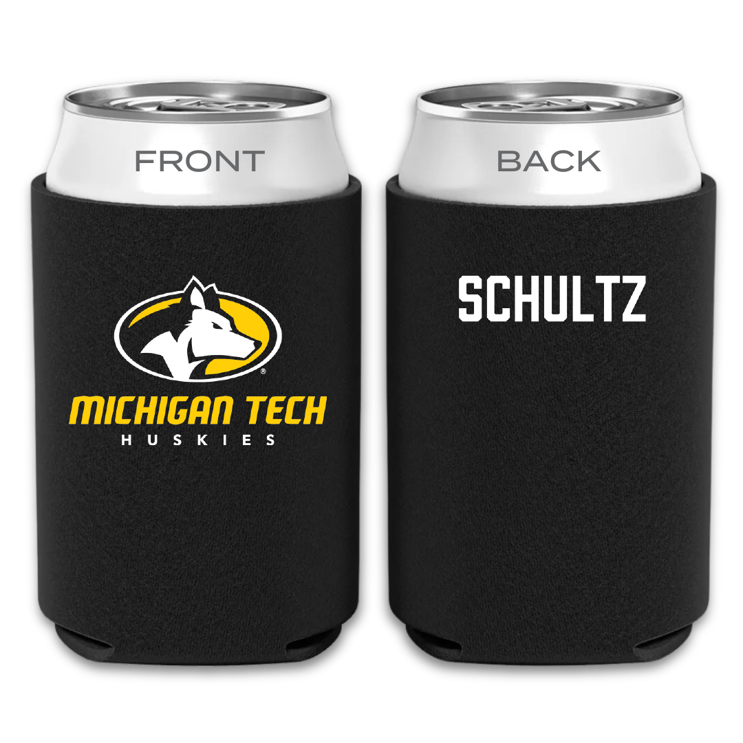 Michigan Technological University Esports Black Can Cooler - Nathan Schultz