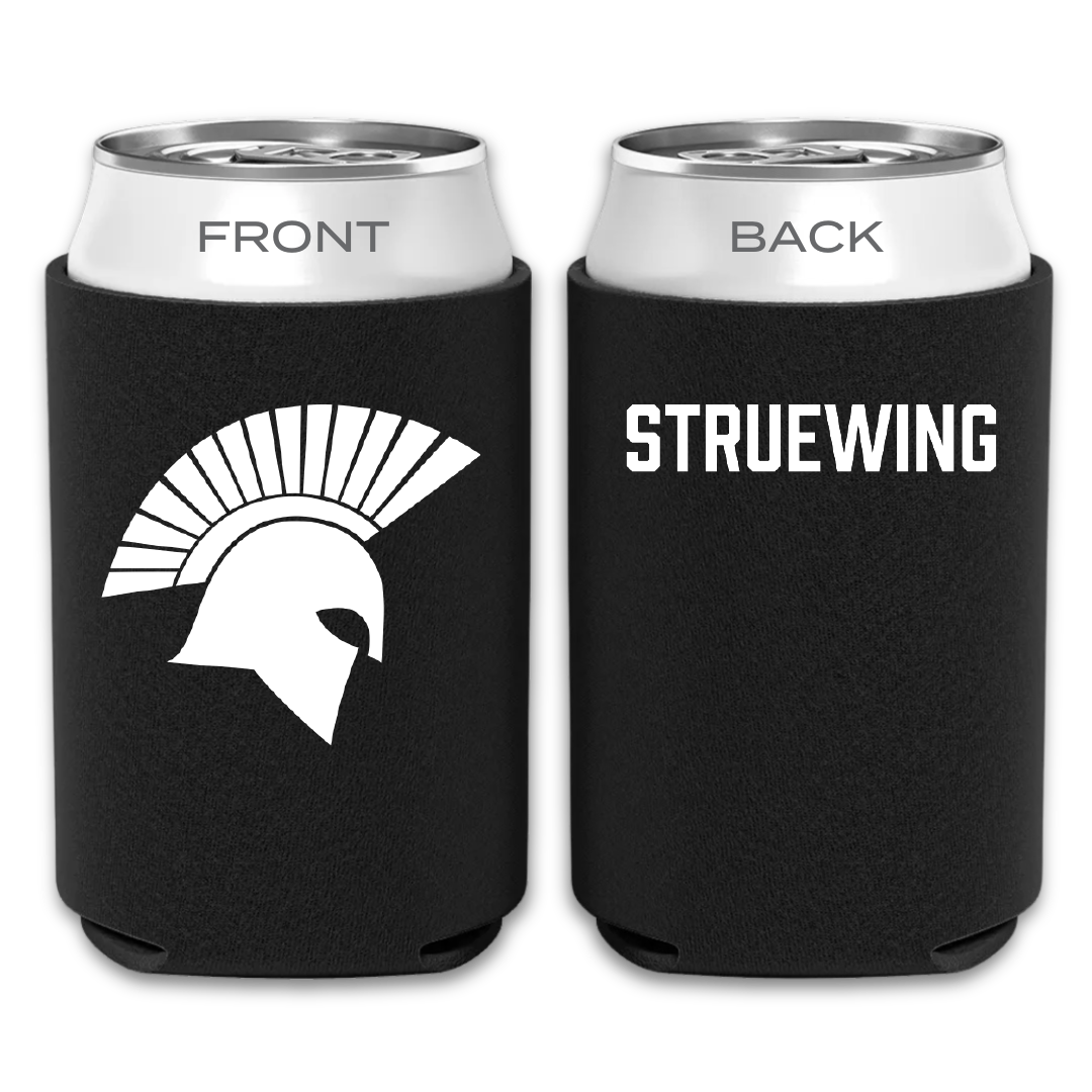 Missouri Baptist University Tennis Black Can Cooler - Britton Struewing