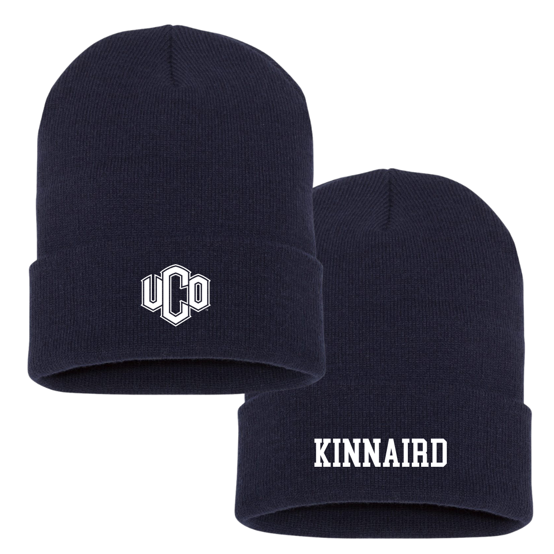 University of Central Oklahoma Softball Navy Beanie - #28 Carleigh Kinnaird