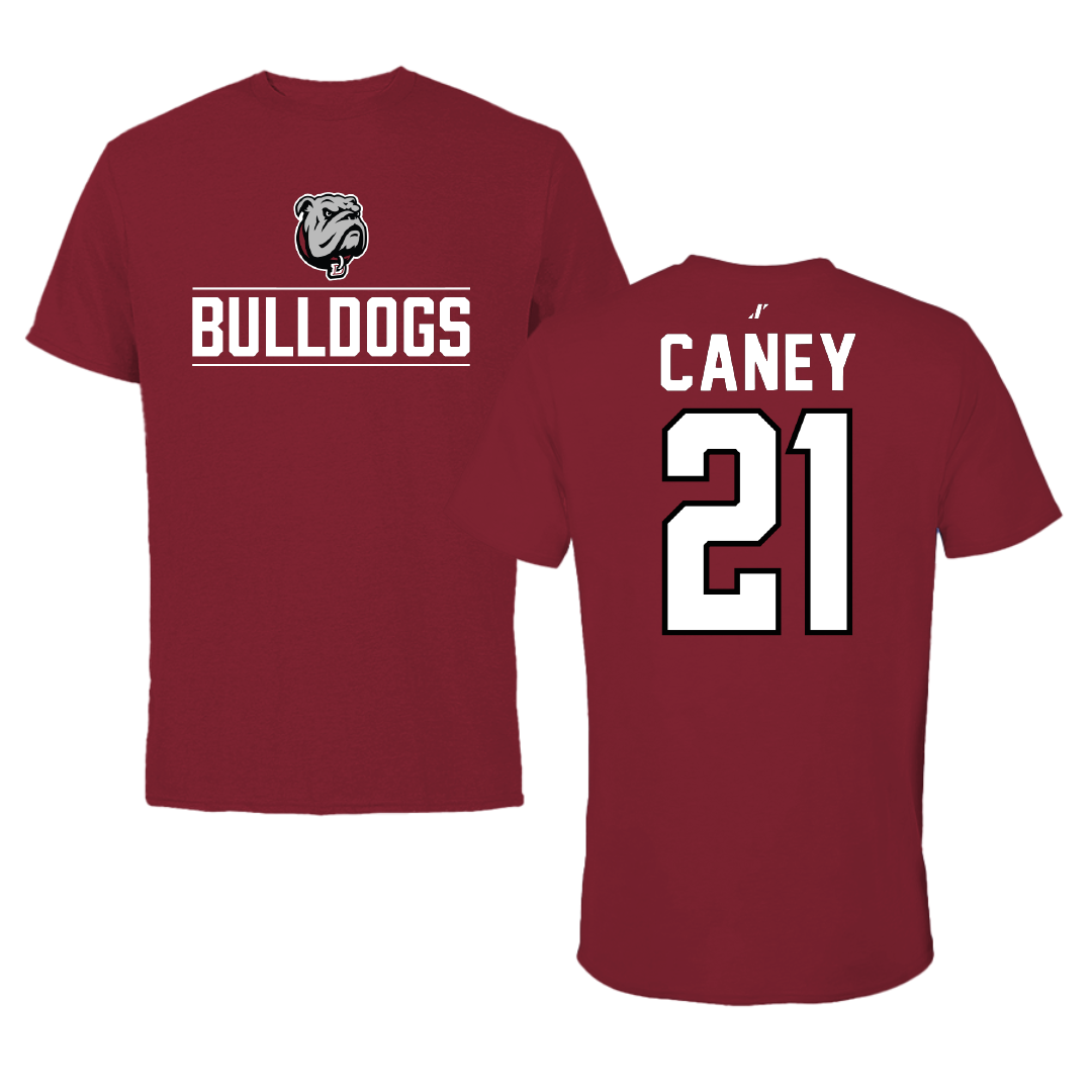 Dean College Soccer Cardinal General Tee - #21 Alyssa Caney