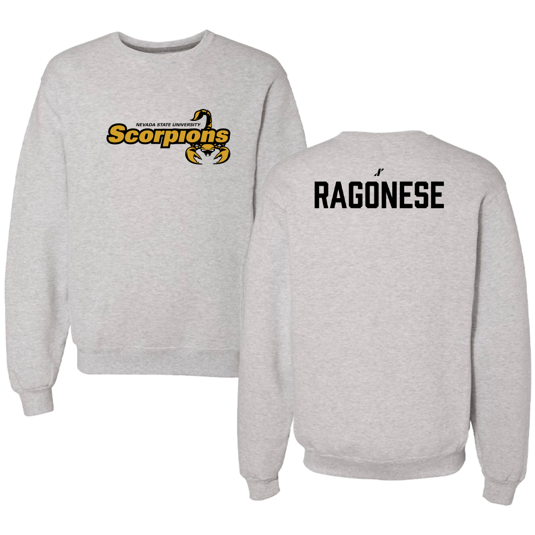 Nevada State University TF and XC Light Gray Scorpions Crewneck - Cade Ragonese