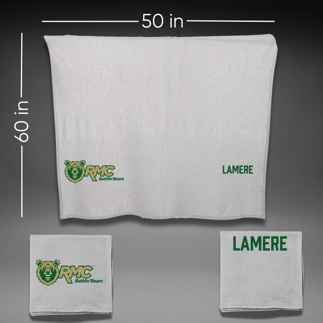Rocky Mountain College TF and XC Gray Blanket - Ryan LaMere