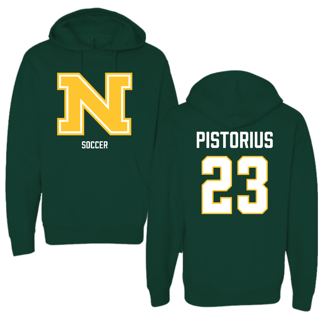 Northern Michigan University Soccer (W) Forest Green Hoodie - #23 Molly Pistorius