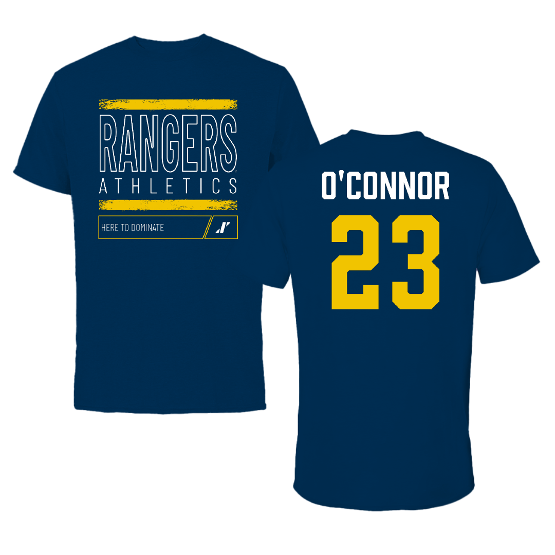 Regis University (Colorado) Softball Navy Dominate Tee - #23 Carmen O'Connor